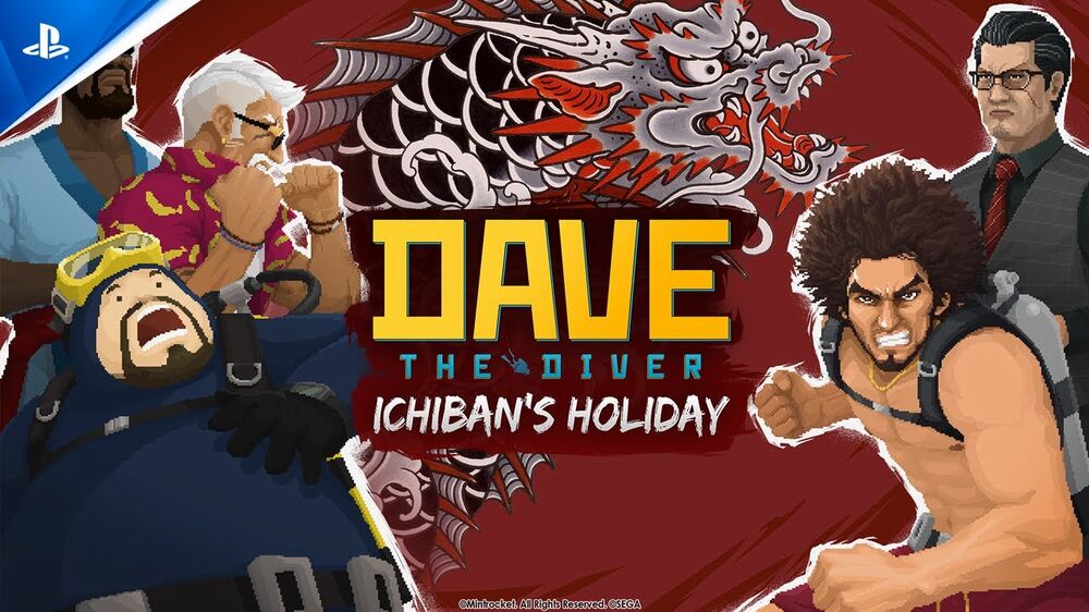 La collaborazione tra Dave The Diver e Like a Dragon arriva in aprile!